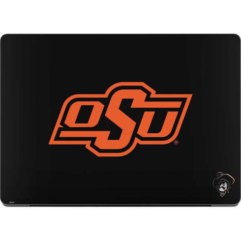 Oklahoma State University OSU on Black MacBook Pro 14in (2021-24) Skin