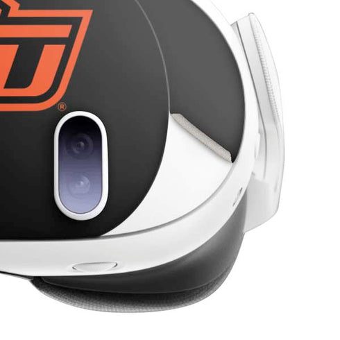 Oklahoma State University OSU on Black Meta Quest 3 Skin