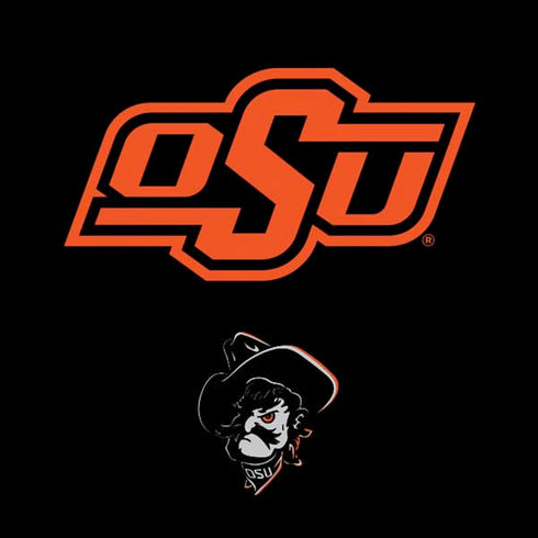 Oklahoma State University OSU on Black Moto E5 Play Skin