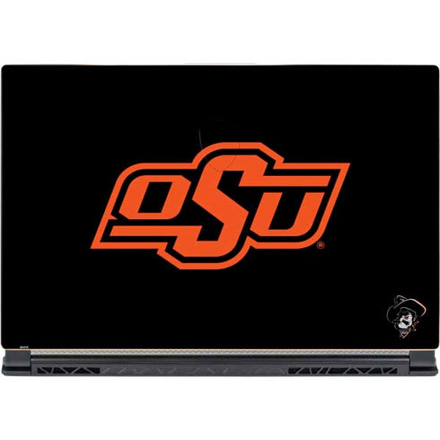 Oklahoma State University OSU on Black MSI GS65 Stealth Laptop Skin