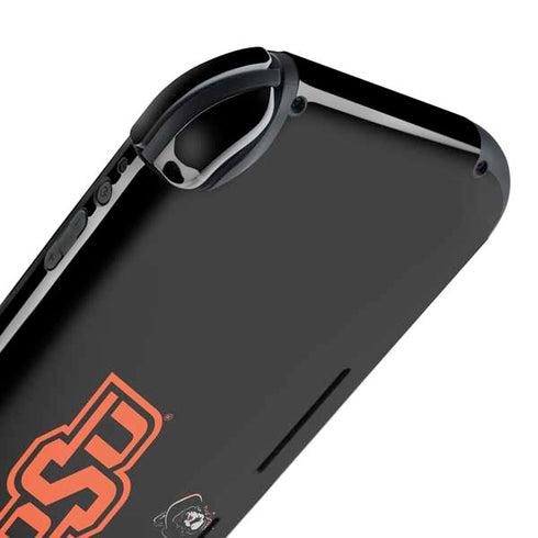 Oklahoma State University OSU on Black Nintendo Switch Lite Skin