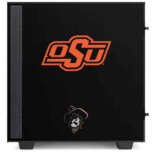 Oklahoma State University OSU on Black NZXT H510 Compact ATX Mid-Tower Case Skin
