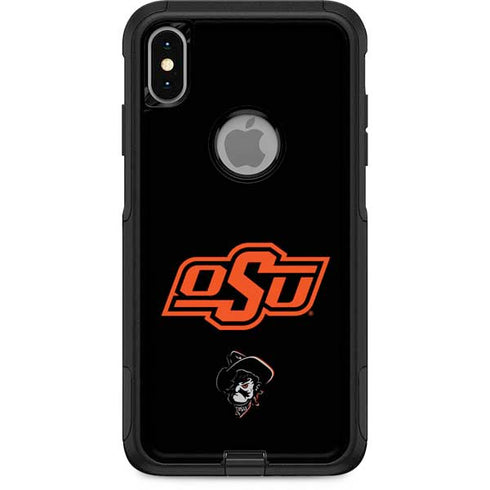 Oklahoma State University OSU on Black Otterbox Commuter iPhone Skin