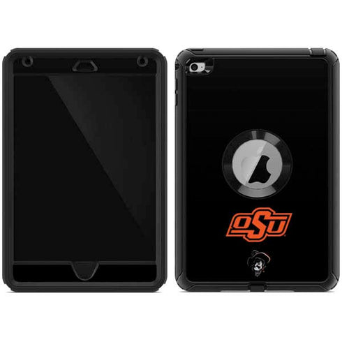 Oklahoma State University OSU on Black Otterbox Defender iPad Skin