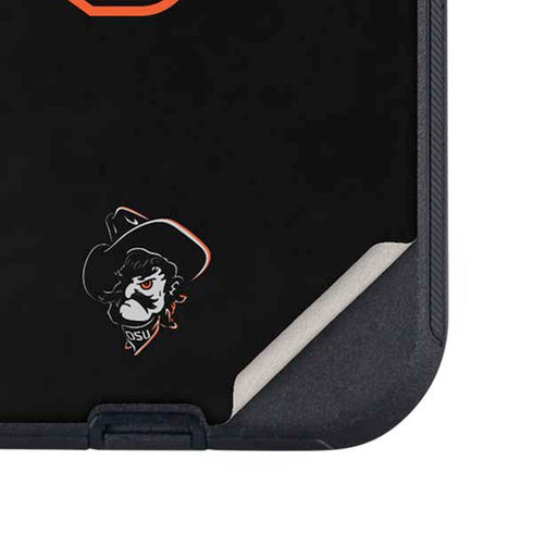 Oklahoma State University OSU on Black Otterbox Defender iPhone Skin