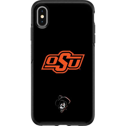 Oklahoma State University OSU on Black Otterbox Symmetry iPhone Skin