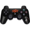 Oklahoma State University OSU on Black PS3 Dual Shock wireless controller Skin