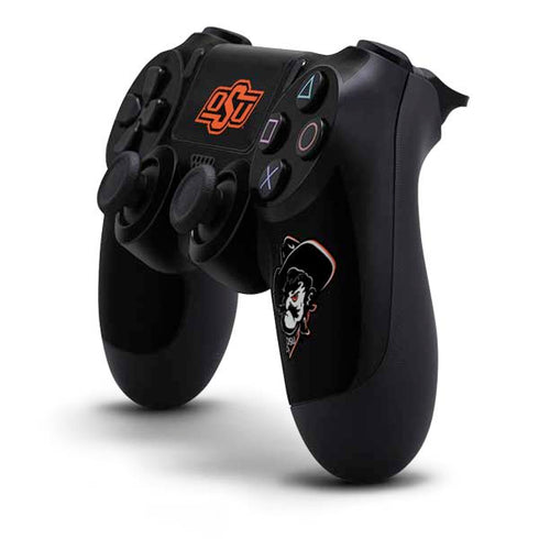 Oklahoma State University OSU on Black PS4 Controller Skin