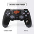 Oklahoma State University OSU on Black PS4 Pro/Slim Controller Skin