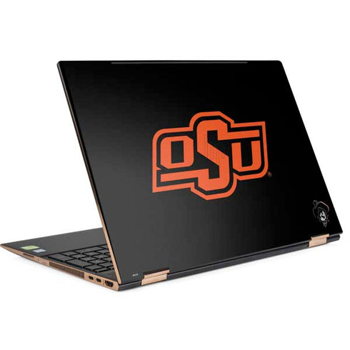 Oklahoma State University OSU on Black HP Spectre Skin