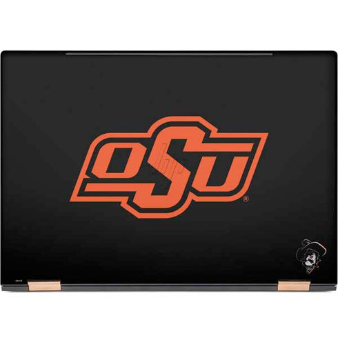 Oklahoma State University OSU on Black HP Spectre Skin