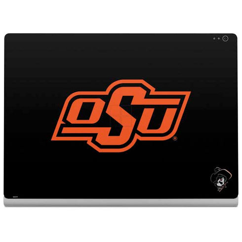 Oklahoma State University OSU on Black Surface Book 2 13.5in Skin