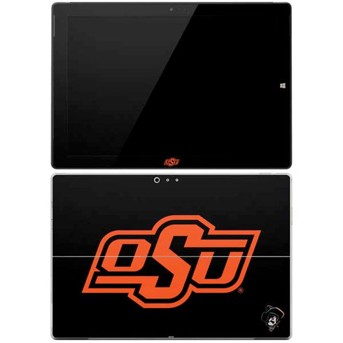 Oklahoma State University OSU on Black Surface Pro 3 Skin