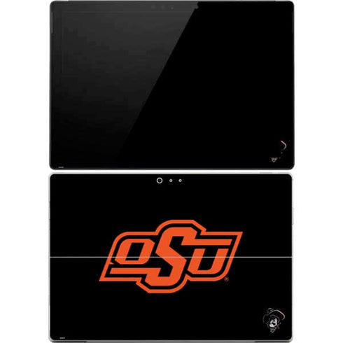 Oklahoma State University OSU on Black Surface Pro 4 Skin