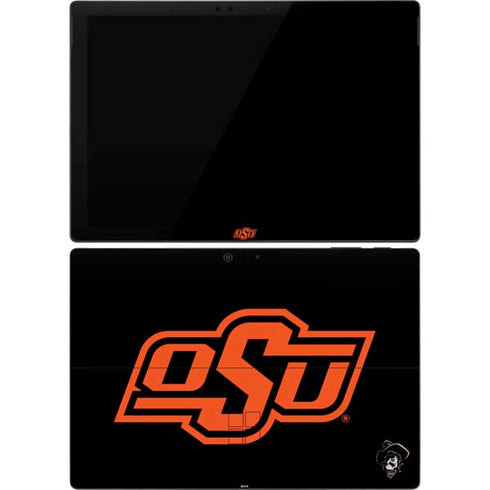 Oklahoma State University OSU on Black Surface Pro 7 Skin