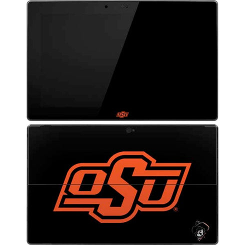 Oklahoma State University OSU on Black Surface Pro Tablet Skin