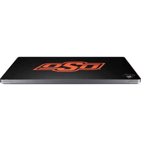 Oklahoma State University OSU on Black Universal Laptop 18in (14.6 x 10.6in) Skin