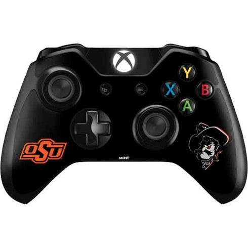 Oklahoma State University OSU on Black Xbox One Controller Skin