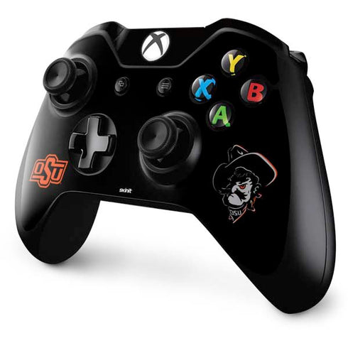 Oklahoma State University OSU on Black Xbox One Controller Skin