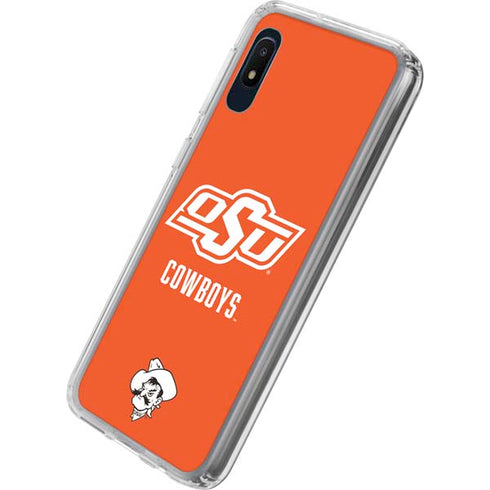 Oklahoma State University Vintage Galaxy A10e Clear Case