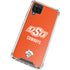 Oklahoma State University Vintage Galaxy A12 Clear Case