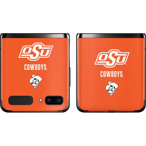 Oklahoma State University Vintage Galaxy Z Flip Skin