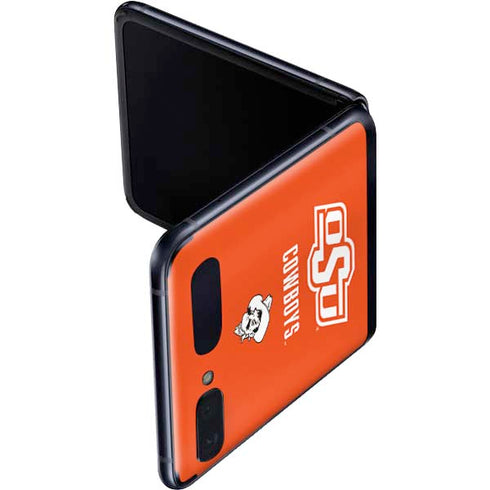 Oklahoma State University Vintage Galaxy Z Flip Skin