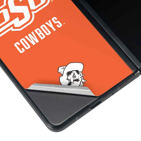 Oklahoma State University Vintage Galaxy Z Fold4 5G Skin