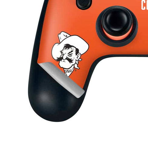 Oklahoma State University Vintage Google Stadia Controller Skin