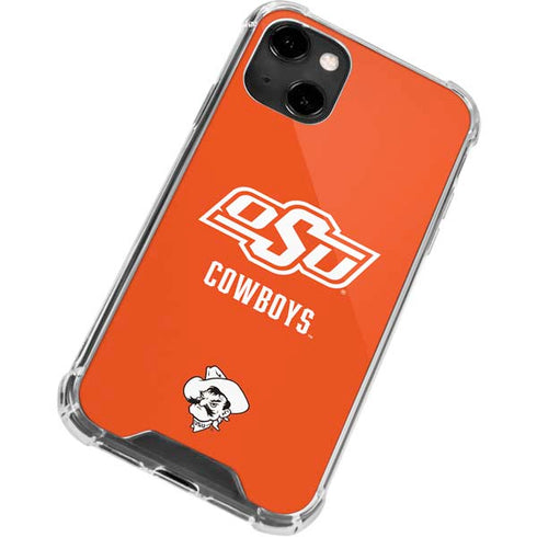 Oklahoma State University Vintage iPhone 14 Clear Case
