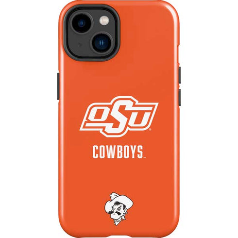 Oklahoma State University Vintage iPhone 14 Plus Impact Case