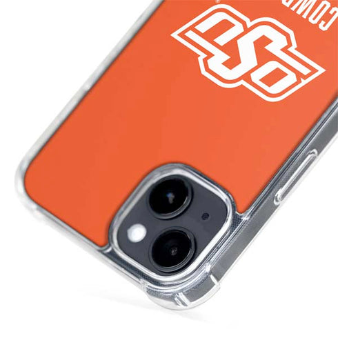 Oklahoma State University Vintage iPhone 15 Plus MagSafe Case