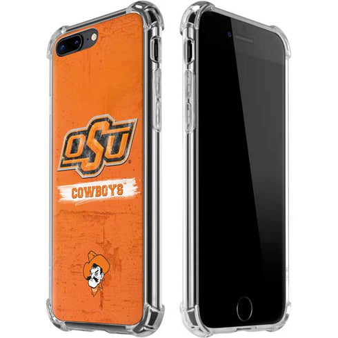 Oklahoma State University Vintage iPhone 7/8 Plus Clear Case
