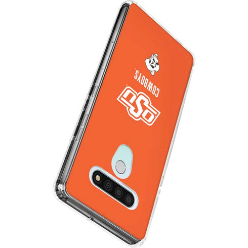 Oklahoma State University Vintage LG Stylo 6 Clear Case