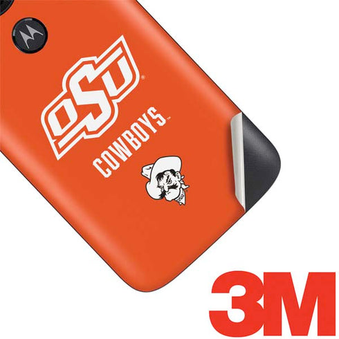 Oklahoma State University Vintage Moto E5 Play Skin