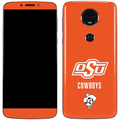 Oklahoma State University Vintage Moto E5 Plus Skin
