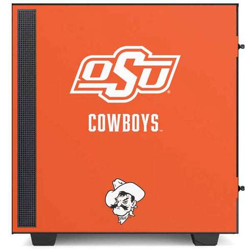 Oklahoma State University Vintage NZXT H510 Compact ATX Mid-Tower Case Skin