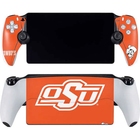 Oklahoma State University Vintage PlayStation Portal Remote Player Skin