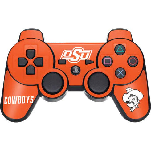 Oklahoma State University Vintage PS3 Dual Shock wireless controller Skin