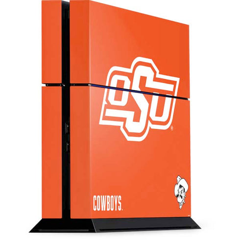 Oklahoma State University Vintage PS4 Console Skin