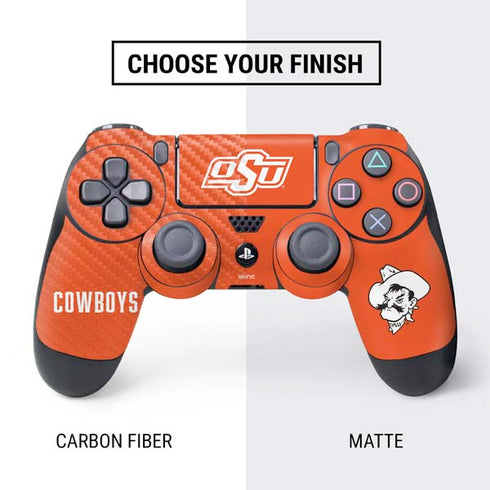 Oklahoma State University Vintage PS4 Controller Skin