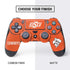 Oklahoma State University Vintage PS4 Controller Skin