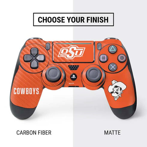 Oklahoma State University Vintage PS4 Slim Bundle Skin