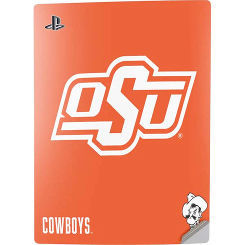 Oklahoma State University Vintage PS5 Digital Edition Console Skin