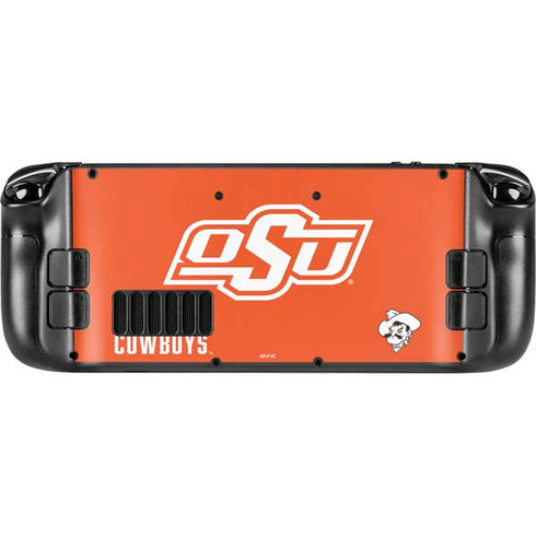 Oklahoma State University Vintage Steam Deck Handheld Gaming Computer Skin
