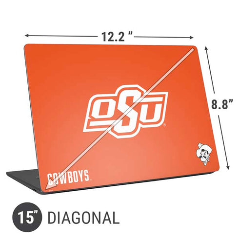 Oklahoma State University Vintage Universal Laptop 15in (12.2 x 8.8in) Skin