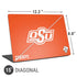Oklahoma State University Vintage Universal Laptop 15in (12.2 x 8.8in) Skin