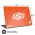 Oklahoma State University Vintage Universal Laptop 16in (13 x 9.4in) Skin