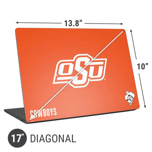Oklahoma State University Vintage Universal Laptop 17in (13.8 x 10in) Skin