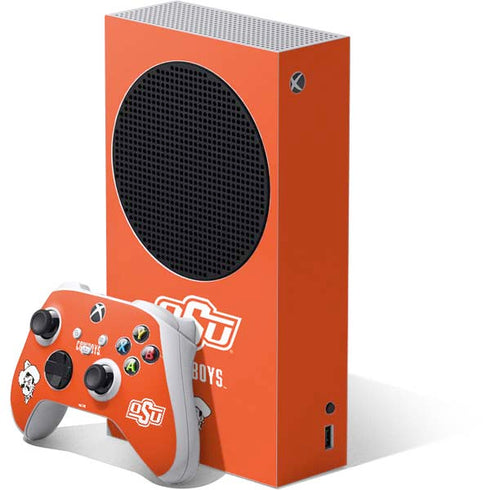 Oklahoma State University Vintage Xbox Series S Bundle Skin